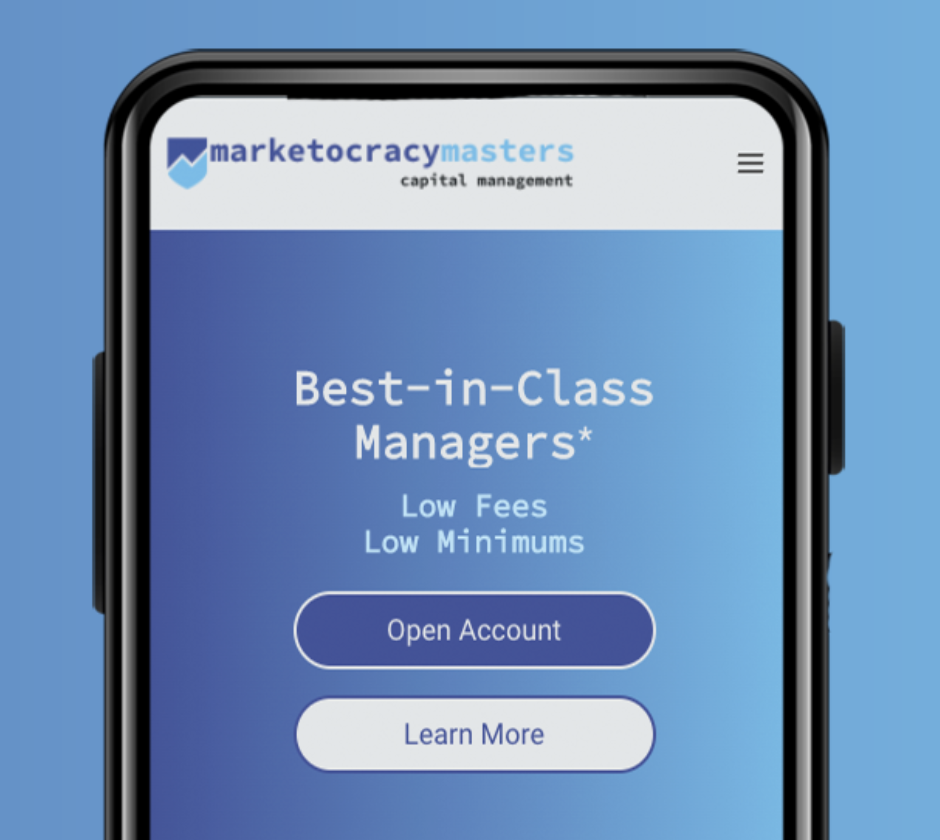 An image for the Marketocracy Masters website.